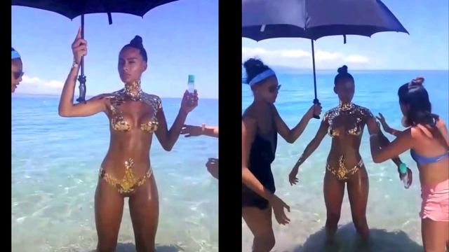 Золотой купальник от Black Tape Project смотреть онлайн