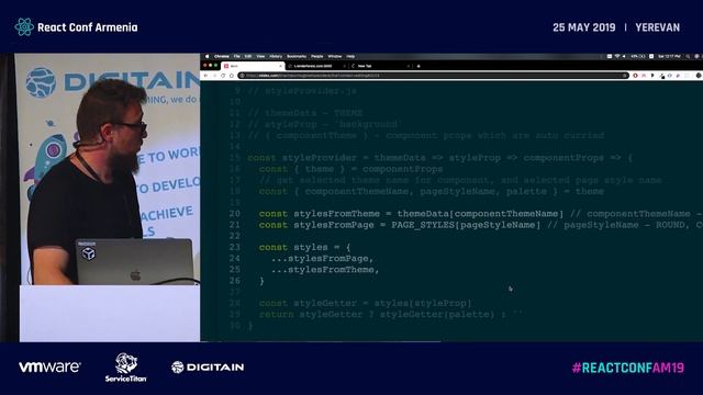 Dynamic Styling Systems with React by Khachatur Virabyan | ReactConfAM19 смотреть онлайн