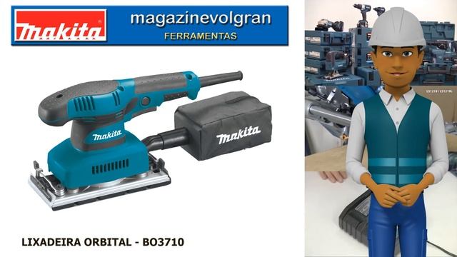 LIXADEIRA ORBITAL MAKITA BO3710 (Preços a partir de R$ 548,27 à vista ) смотреть онлайн