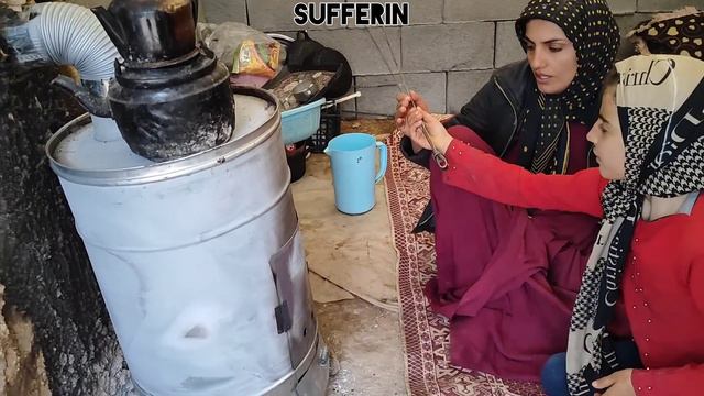 A Nomadic Woman's Rainy Day Routine