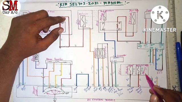 Kia Seltos 2021 Manual Ac Wiring Diagram // Kia Seltos Air Conditioning System ???