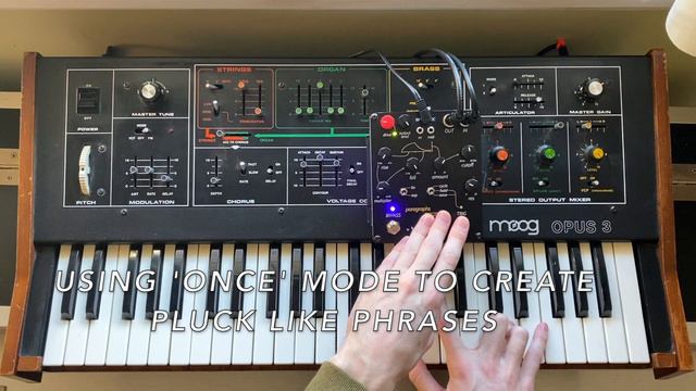 Vongon Paragraphs with Moog Opus 3 смотреть онлайн