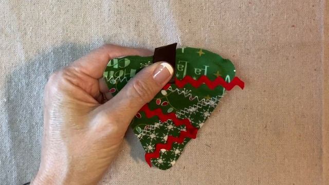 Christmas Adventure Collection - Patchwork Tree Ornament