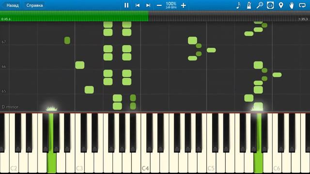 Kirill Ritcher - Towards the Beloved City, Waltz no.3, d-moll (Synthesia tutorial) смотреть онлайн
