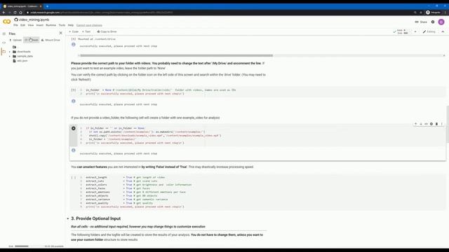 Video Feature Extraction Using Colab API смотреть онлайн