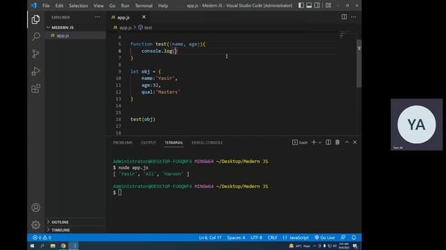 Array Destructuring, Spread & Rest Operators with Arrays, map() function смотреть онлайн
