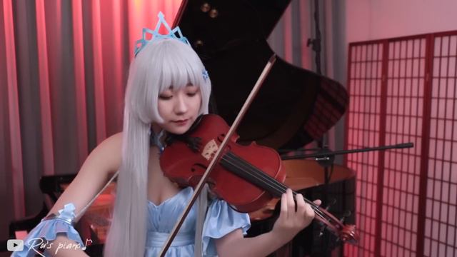 Honkai Impact 3rd「Nightglow / Starfall / Moon Halo」Piano & Violin Medley - Ru's Piano X Kathie -