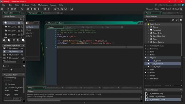 Создание платформера. Часть 6 - простой враг [Game Maker Studio 2] смотреть онлайн