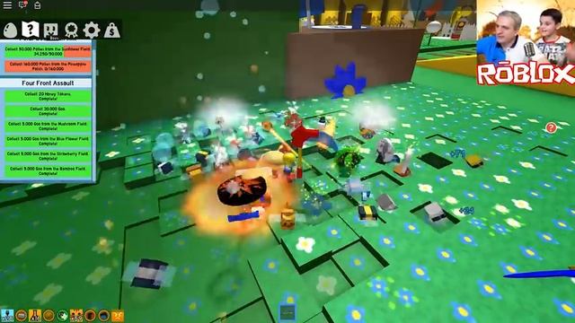 Роблокс МЕГА АПДЕЙТ в СИМУЛЯТОР ПЧЕЛОВОДА = ROBLOX по русски смотреть онлайн