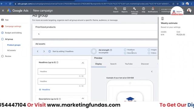 Google Ads For App Installs | Google Ads For Android App | App Download Google Ads #googleadscourse