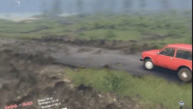 Ваз 2121 НИВА в Spin Tires Почти трактор смотреть онлайн