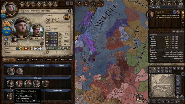 Let's Play Crusader Kings 2: The Old Gods (Sweden) Part 11 смотреть онлайн
