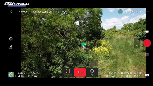 DJI Air 2S Test Active Track A Ukázka Funkcí