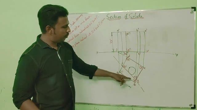 Section of solids 1 | Cube | Cutting plane inclined to VP | Engineering Graphics смотреть онлайн
