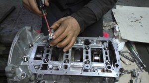 Сборка блока двигателя EP6. Ситроен С4