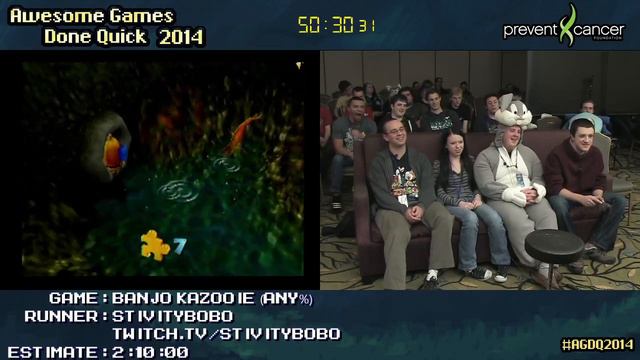 Banjo Kazooie :: SPEED RUN (1:34:54) by Stivitybobo [N64] #AGDQ 2014 смотреть онлайн