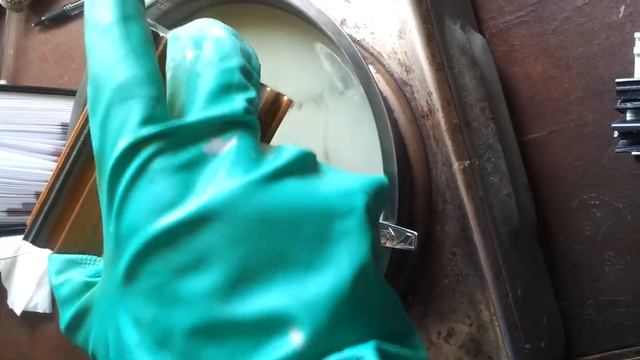 Cнятие порошковой краски из Ал профиля смотреть онлайн