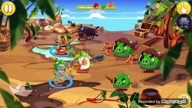 Новые крутые классы на чака и синих птиц Angry Birds Epic прохождение на русском смотреть онлайн