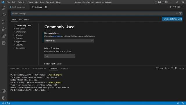 Introduction to variables and how to take user input in java, c++ and python, смотреть онлайн
