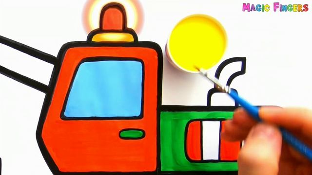 Belajar Bagaimana Menggambar, Melukis Penggali | Mewarnai, Menggambar untuk Anak-Anak & Balita #129 смотреть онлайн