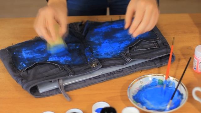 DIY: Космошорты / Galaxy shorts Часть №2|Fosssaaa смотреть онлайн