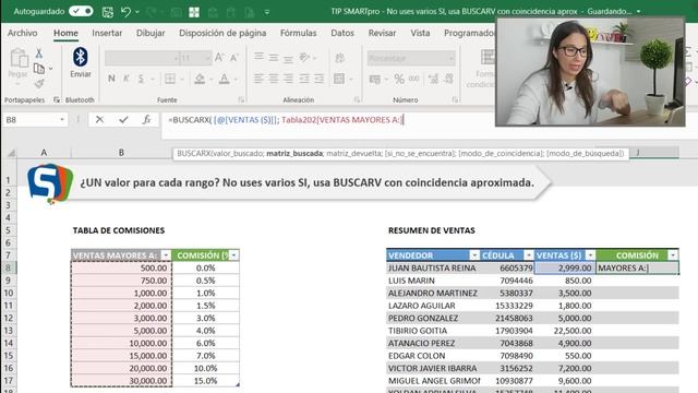 Buscar el valor dependiendo de un rango de Criterios EXCEL? BUSCARV coincidencia aproximada. смотреть онлайн