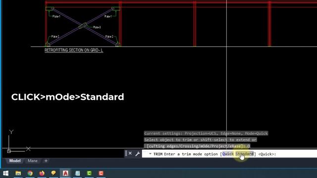 Trim Selection Problem & Solution in AutoCAD смотреть онлайн