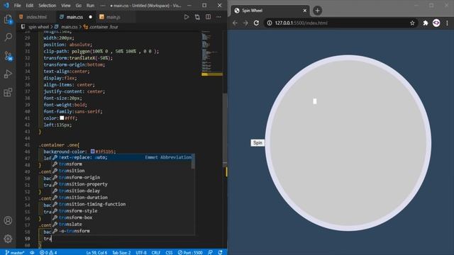 Awesome Spinning Wheel Using HTML, CSS & JavaScript смотреть онлайн