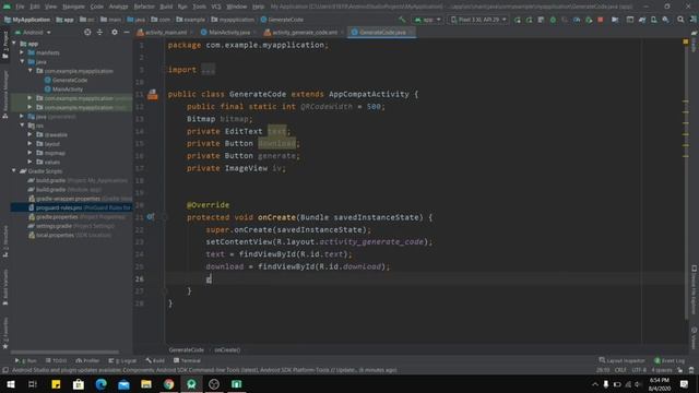 QR Code Generator - Android Studio Tutorial 1.0 смотреть онлайн