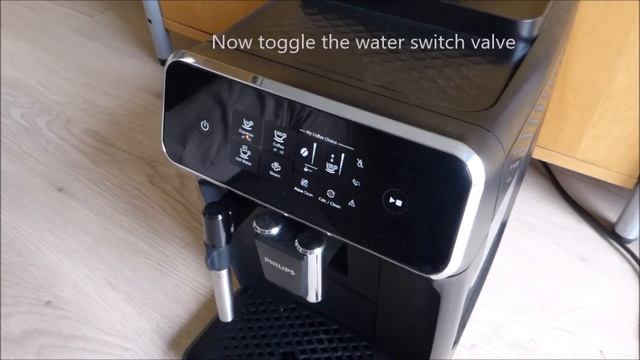 Philips Kaffee Automat 2200 Drei Lampen blinken / 3 signals blinking смотреть онлайн