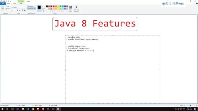Java 8 - Tutorial - 01. Features Intro of Java 8 |#cloudraga #Java8_by_CloudRaga смотреть онлайн