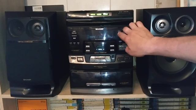 SHARP CD C991 миниобзор и работа аппарата от 24.06.2022. смотреть онлайн