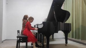 М. Матвеев "Весенний вальс", фортепианный ансамбль в 4 руки