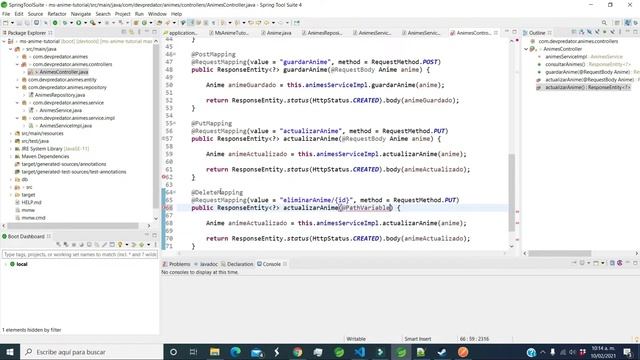 TUTORIAL JAVA - Crear CRUD con Spring Boot - Parte2 смотреть онлайн