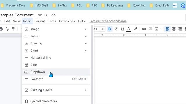 Create Drop Down Menus in Google Docs смотреть онлайн