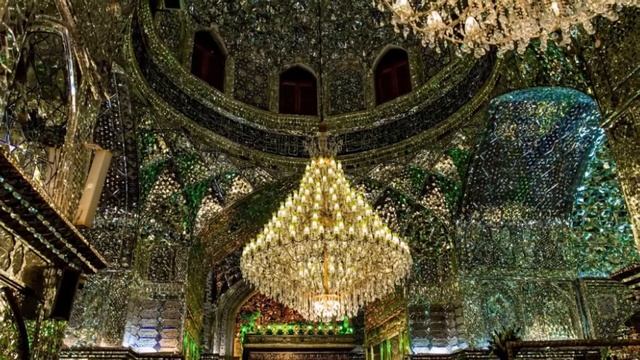 Шираз Мавзолей Шах Черах Shiraz Shah Cheragh Zerkalnaya Metchet