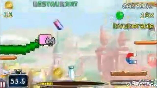 Nyan Cat: lost in space! Прохождение:3 смотреть онлайн
