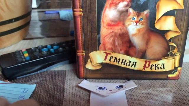 Мои закладки коты воители(простите когда я снимала у меня голос сел)
