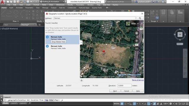 Geographic Location in AutoCAD 2020 | AutoCAD में Geographic Location कैसे काम करता है? смотреть онлайн