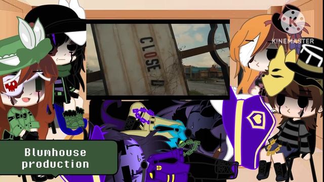 Afton Family+Charlotte Emily React to FNAF Movie Trailer смотреть онлайн
