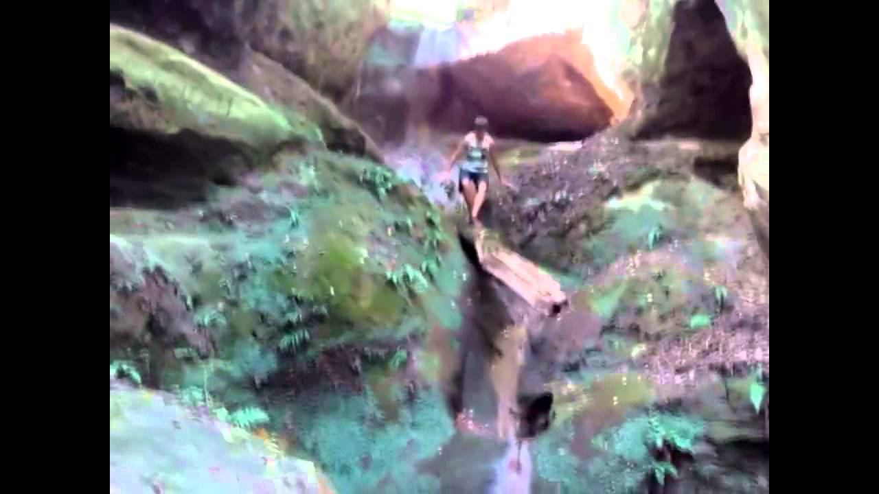 Waterfall Jaws of the Devil Psechiako / Водопад Пасть Дьявола Псечиако смотреть онлайн