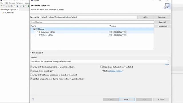 How to solve Cucumber Natural Plugin issue in Eclipse смотреть онлайн