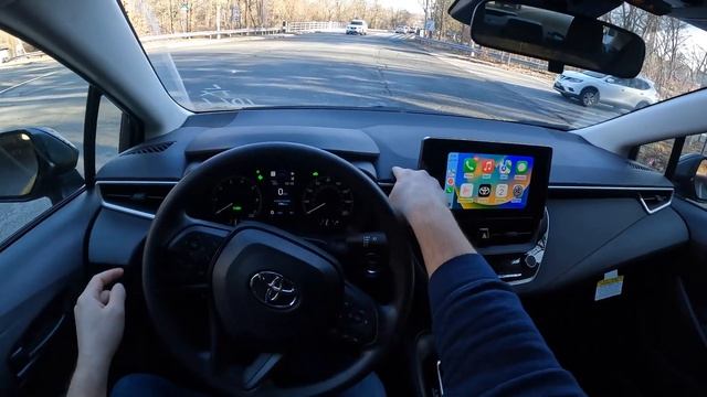 2023 TOYOTA COROLLA HYBRID AWD POV TEST DRIVE - 51MPGS?? смотреть онлайн
