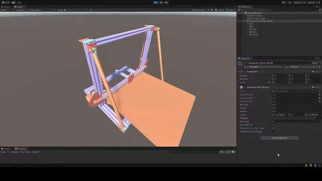AIO 3DPrinters Unity Asset - Test #1 - Cartesian смотреть онлайн