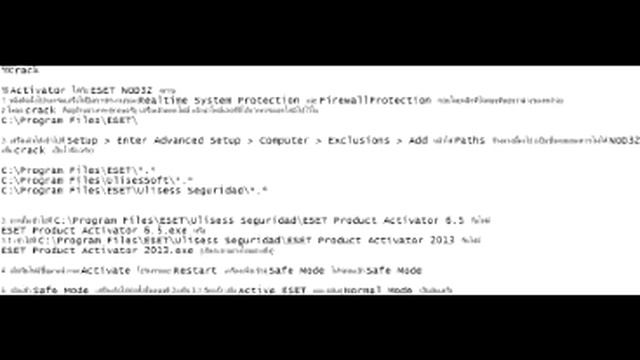 ESET NOD32 V.9 Full ภาษาไทย +crack ถาวร смотреть онлайн