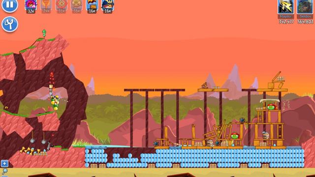 Angry Birds Friends Tournament Level 3 Week 358-A PC Highscore POWER-UP walkthrough смотреть онлайн