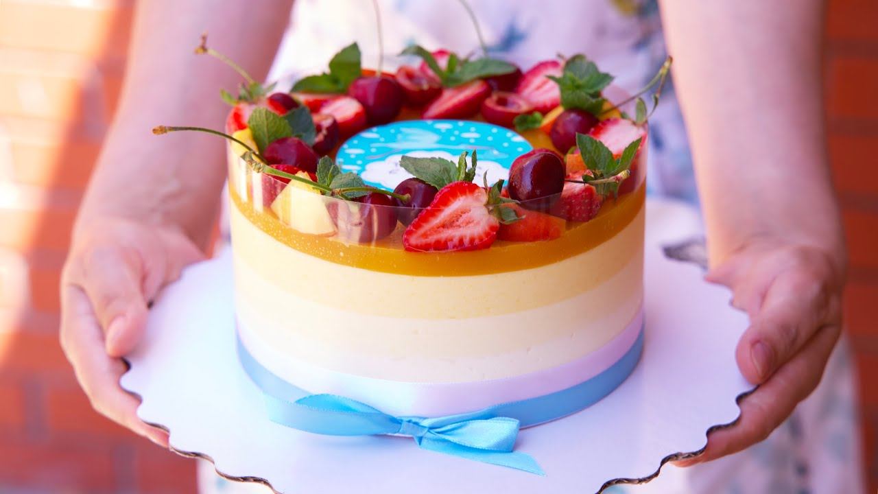 Самый ПЕРСИКОВЫЙ, нежный и ВКУСНЫЙторт "ПЕРСИК" - Я - ТОРТодел! смотреть онлайн