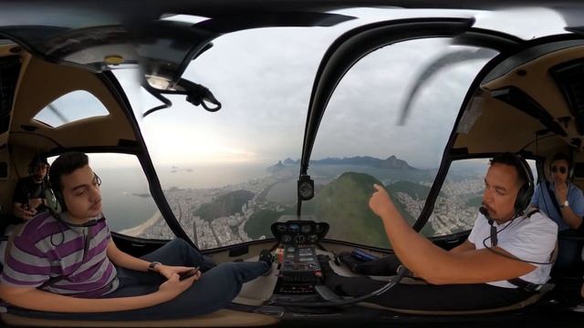 Rio de Janeiro - Helicopter Tour - Brazil 2023 - VR 360 VIDEO смотреть онлайн
