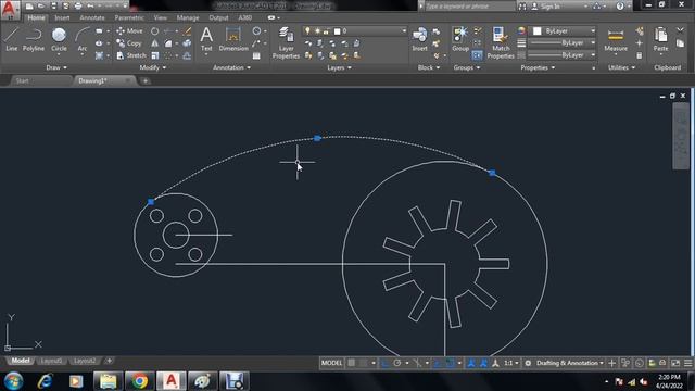AutoCAD 2D Mechanical Drawing for beginners in Hindi | Autocad 2D Engineering Drawing | AutoCAD 3D смотреть онлайн