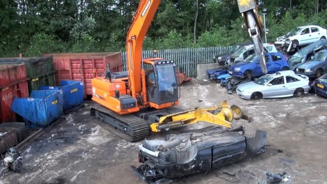 Вот так нужно утилизировать автомобили. смотреть онлайн